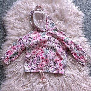 deux par deux wildflower hoodie size 18 months // 3727